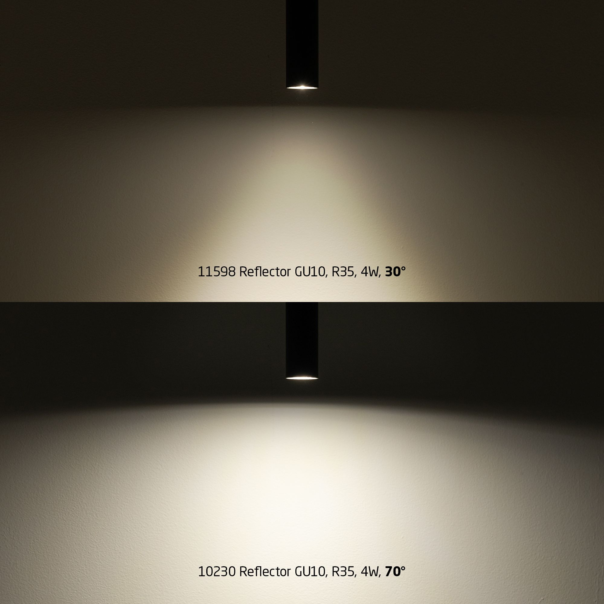 REFLECTOR LED, GU10, R35, 4W , CERAMIC 11598
