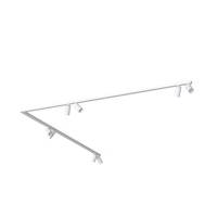 MONO CORNER VIII 2x200 WHITE 7753