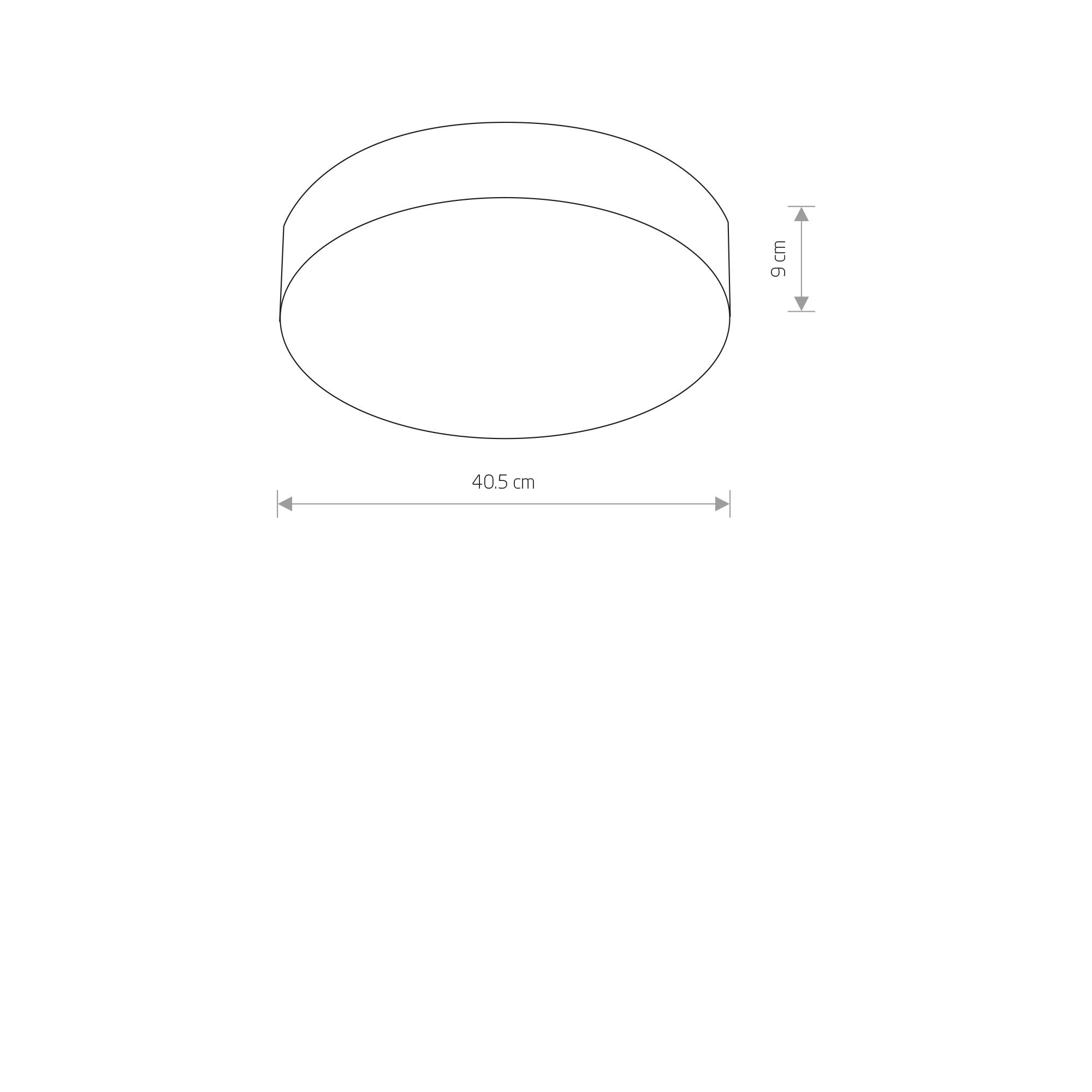 ARENA WHITE LED 10185, ø=40 cm (pôvodné ID 6726)-1