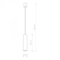 EYE WHITE M 5397, h=120 cm
