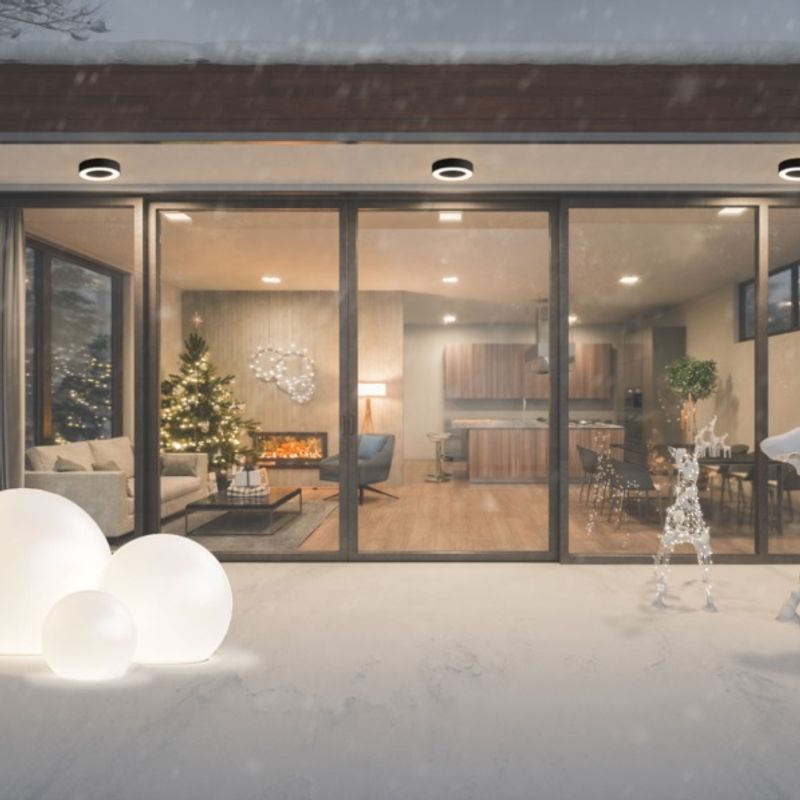 MERIDA LED 9514, 3000K, 538 lm, 20 000 h, ø=20 cm