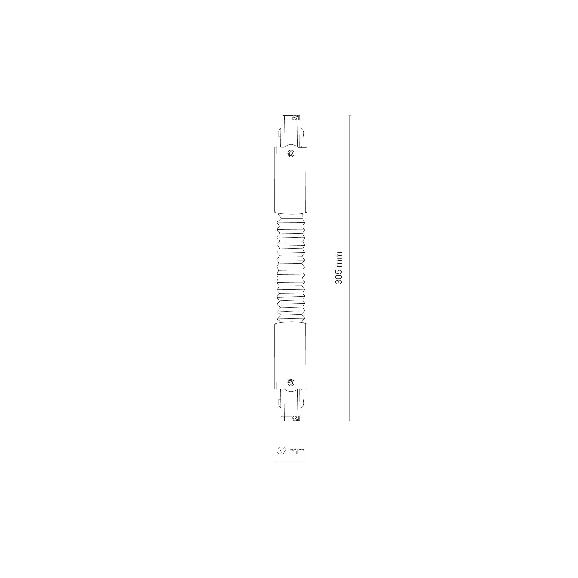 CTLS POWER FLEX CONNECTOR WHITE 8698 3F-1