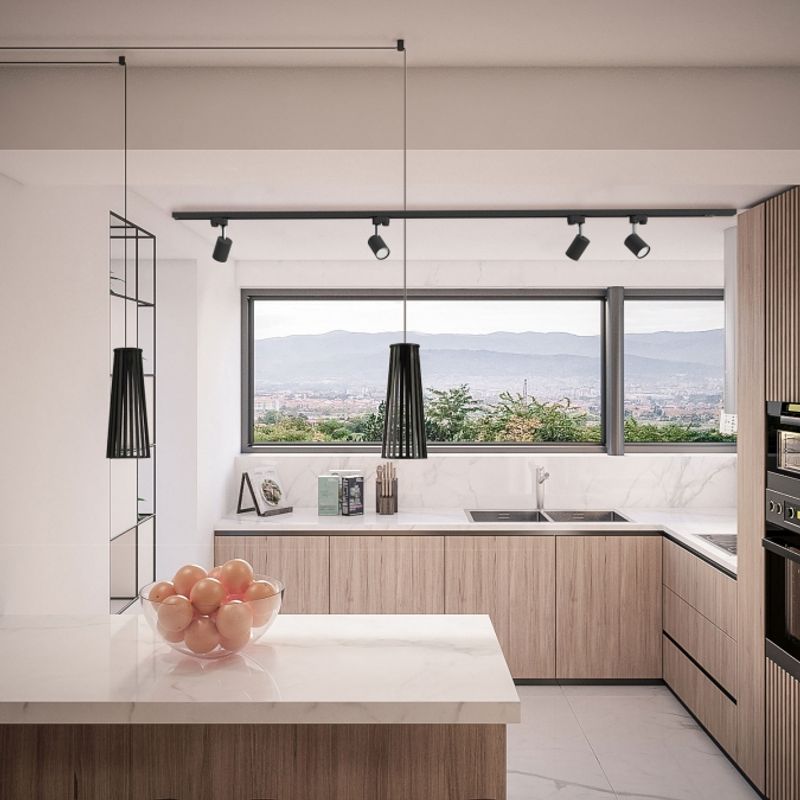 PROFILE TRACK BLACK 2 METERS 9452 1F