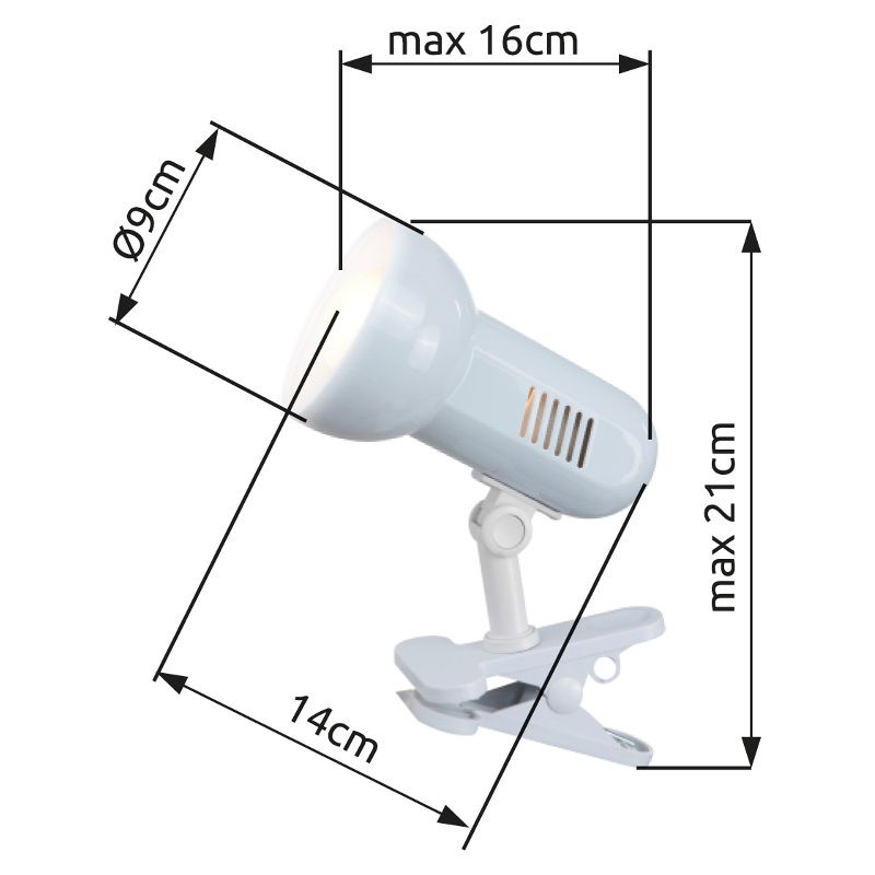 GLOBO BASIC 5496 stolová lampa