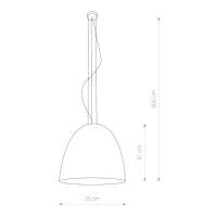 EGG BLACK 9024, h=300 cm