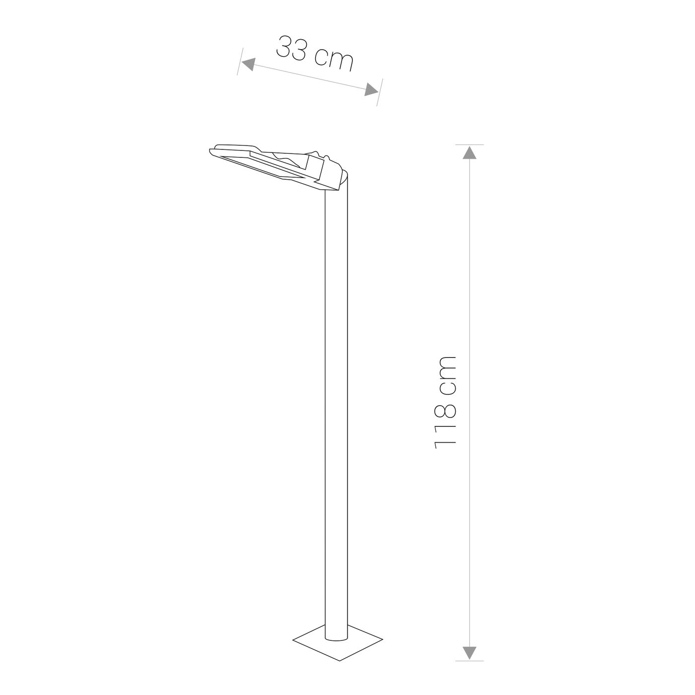 PATHWAY LED S 9420, 3000K, 2200 lm, 30 000 h