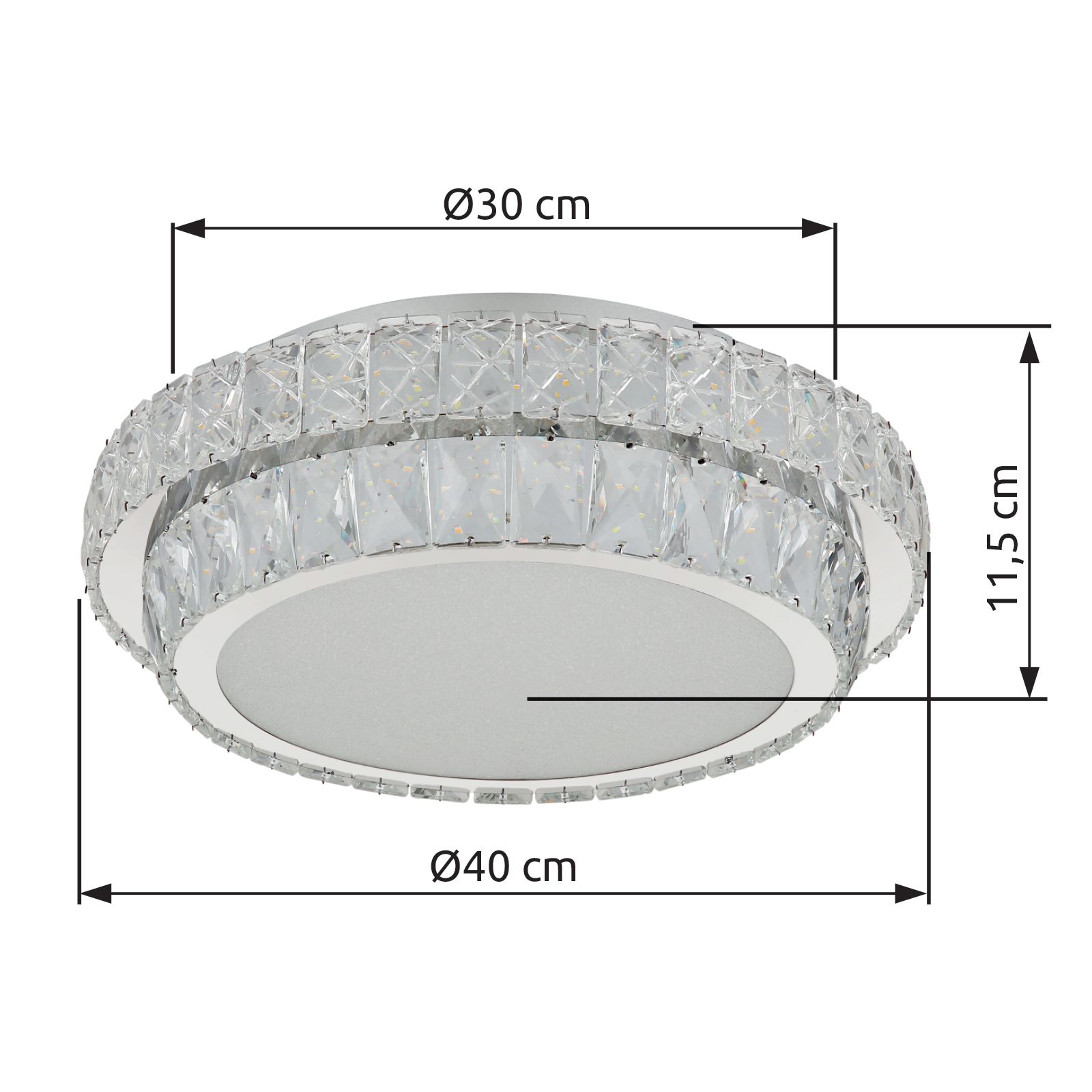 GLOBO KLARA 68157-38 stropné svietidlo