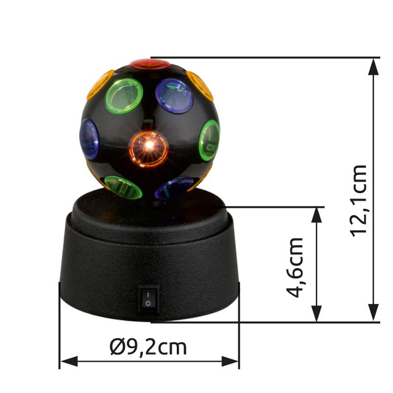 GLOBO DISCO 28017 dekoratívne svietidlo