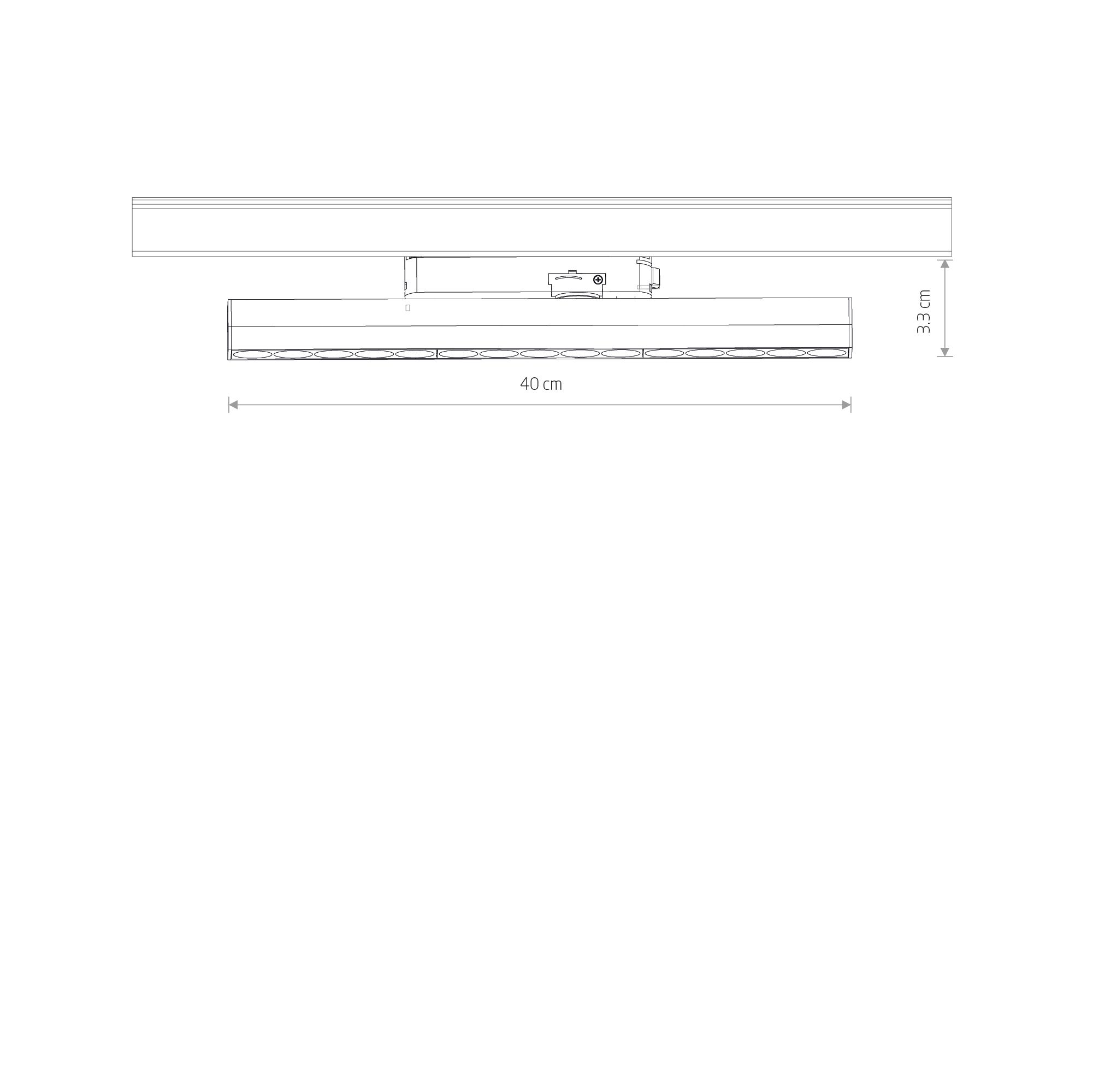 PROFILE FOCUS LINEAR LED 15W 12397