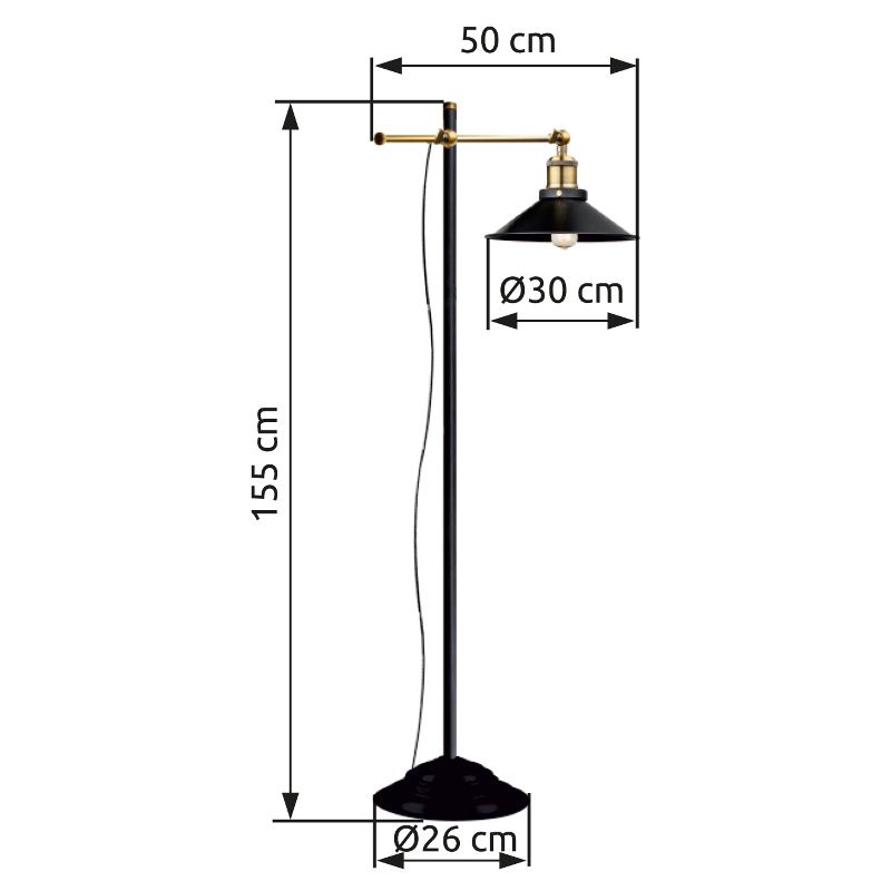 GLOBO LENIUS 15053S stojanová lampa