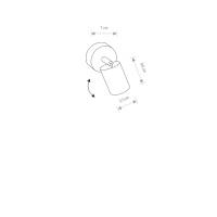 EYE SPOT BRASS I 8816