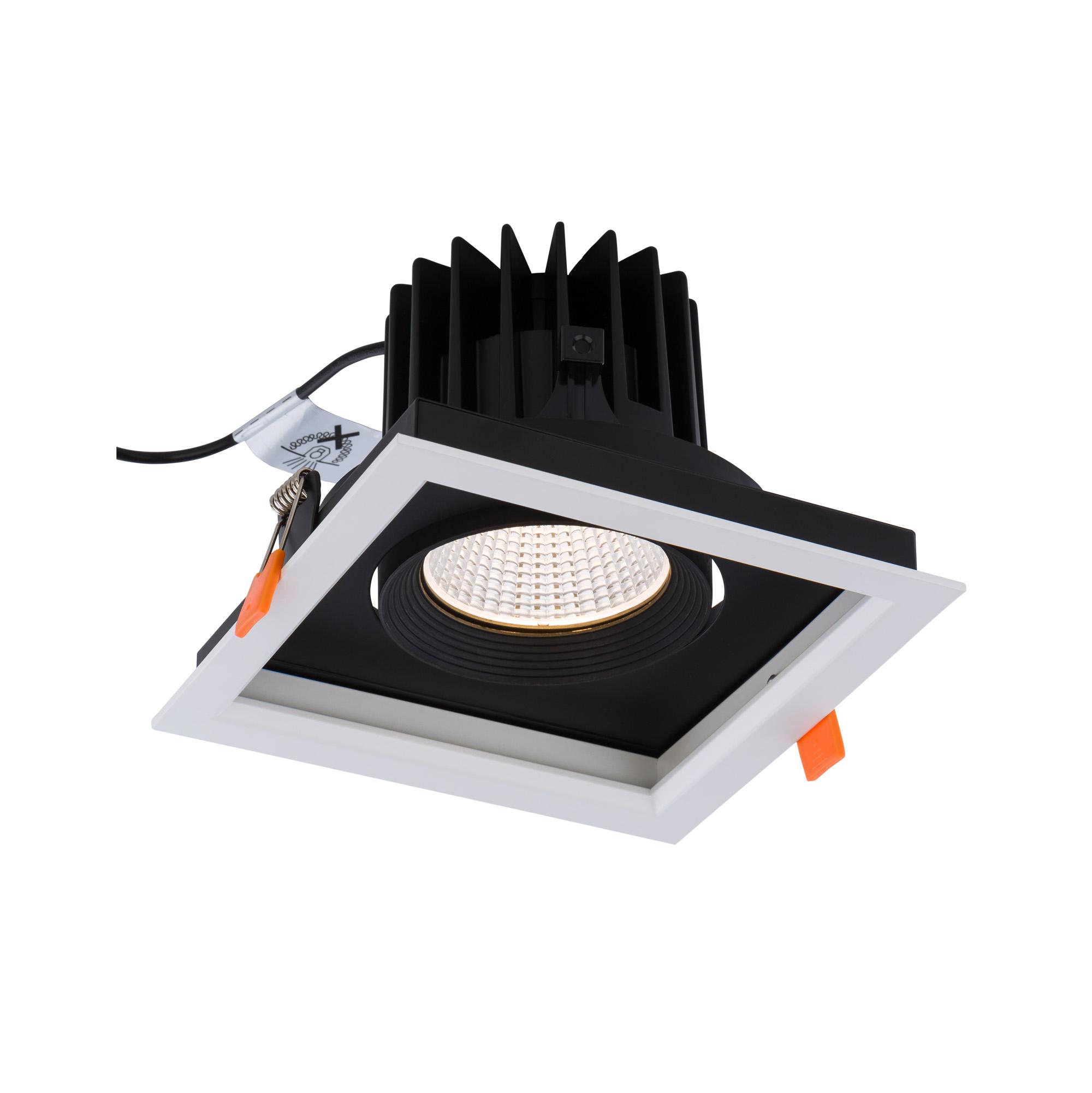 CL DIA LED 30W, 4000K WHITE/BLACK 8718-0