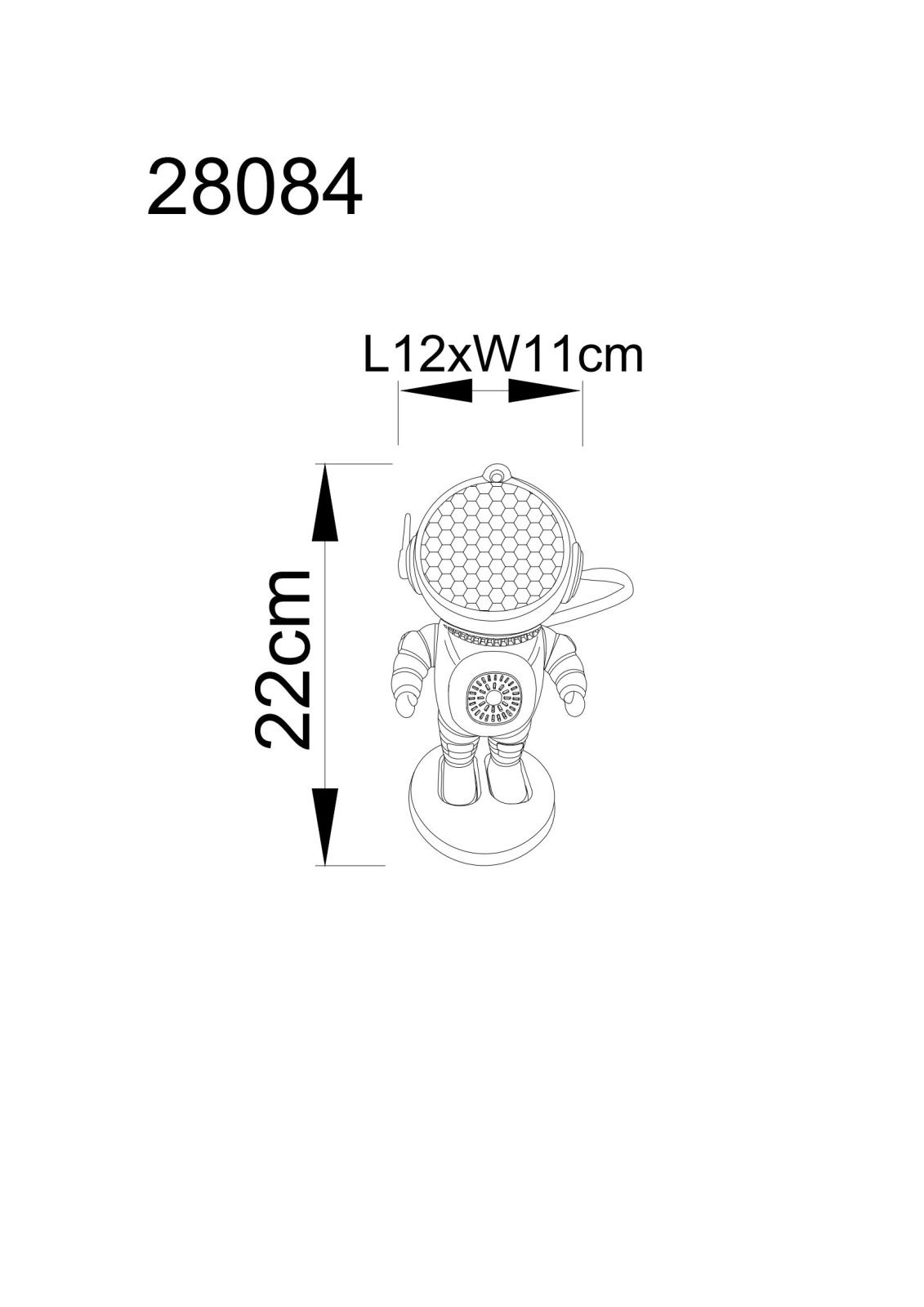 GLOBO COSMO 28084 stolová lampa