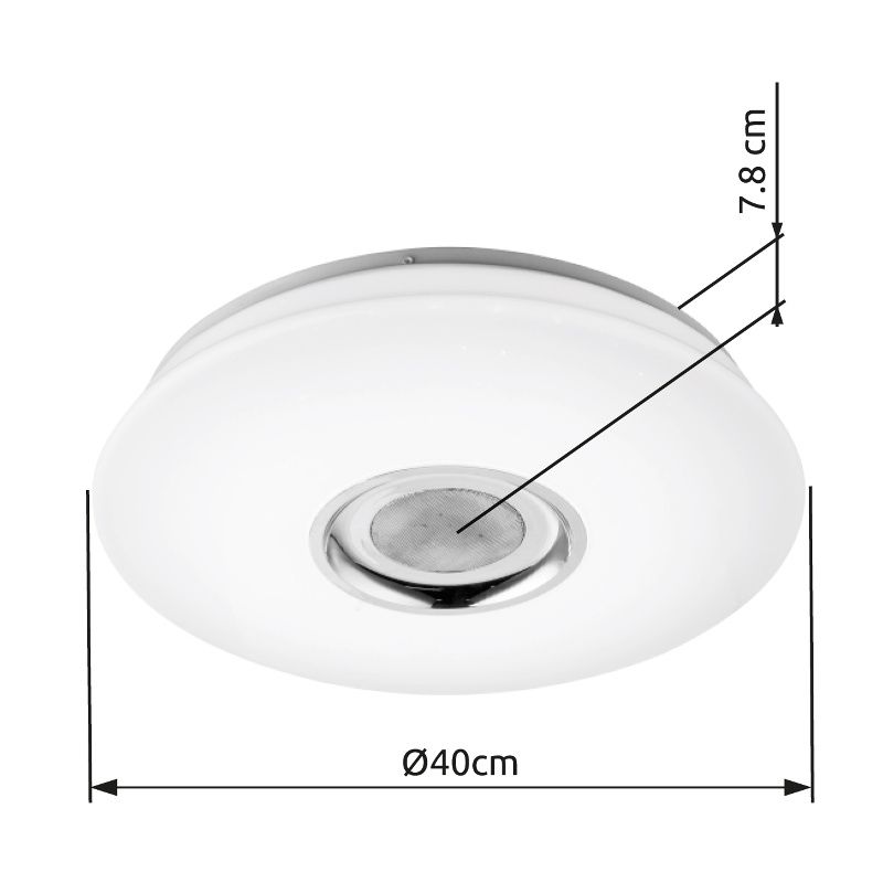 GLOBO NICOLE 41329-18 stropné svietidlo