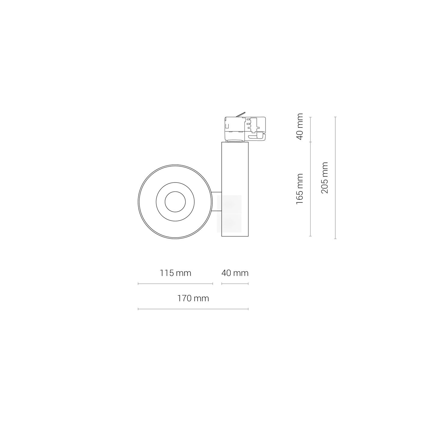 CTLS NEA LED WHITE 30W, 4000K 8752 3F