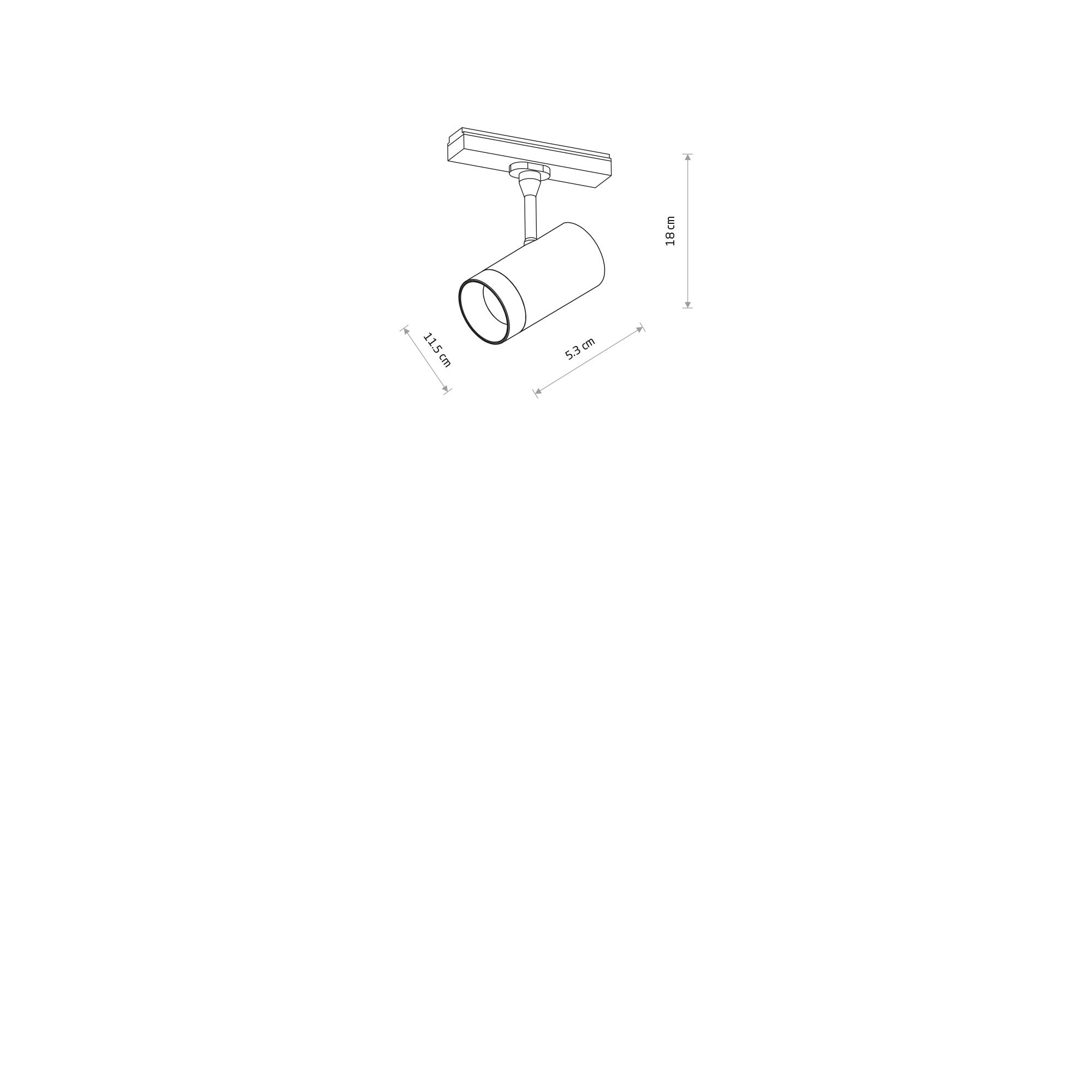 UT-LVM SPOT LED 12W 11316