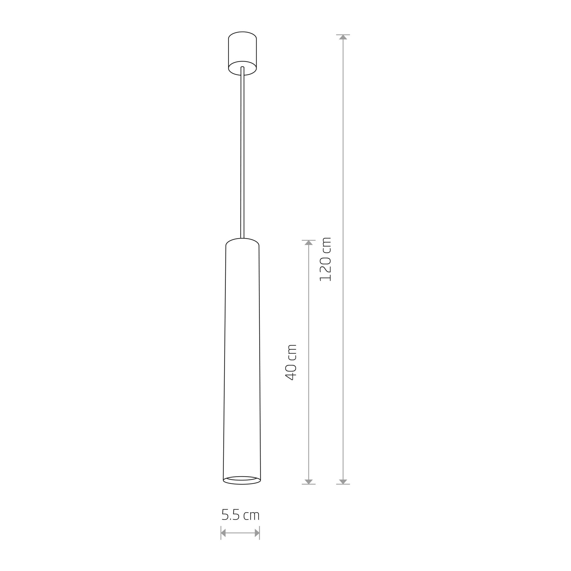 EYE WHITE L 5455, h=120 cm-1