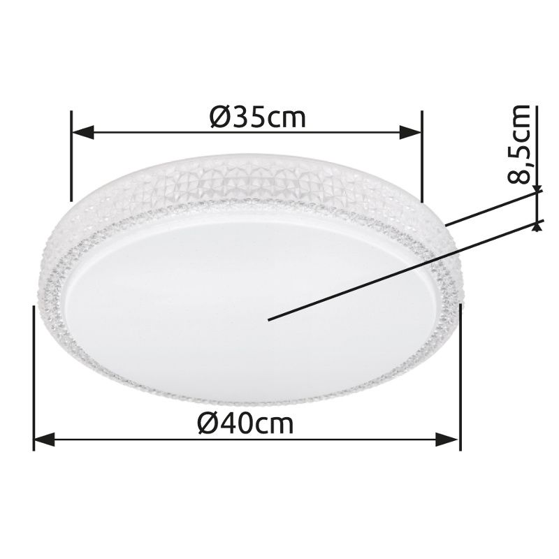 GLOBO OVI 41749-22 stropné svietidlo