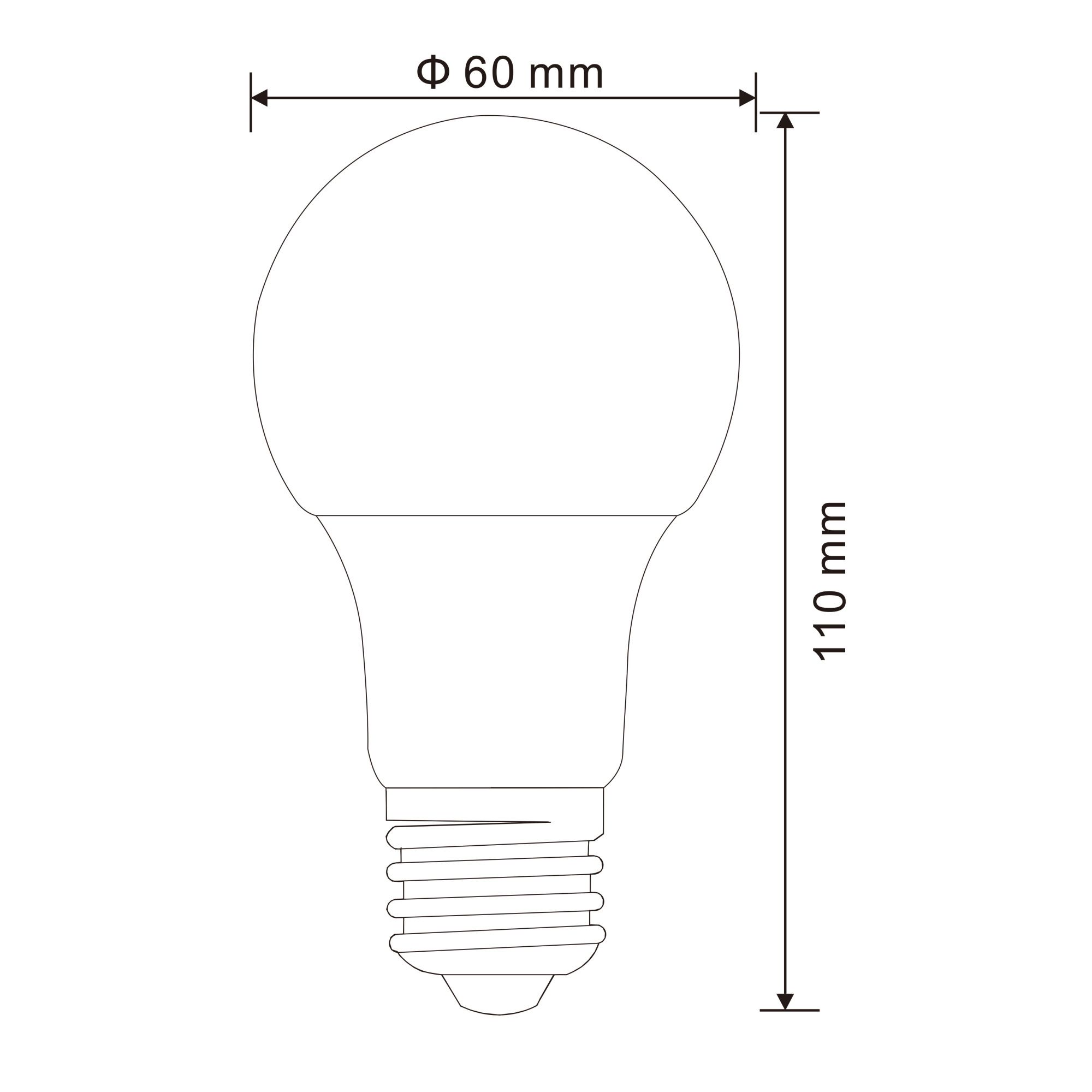 GLOBO LED BULB 10600 žiarovka