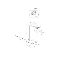 MONO BIURKOWA SOLID BRASS 7710