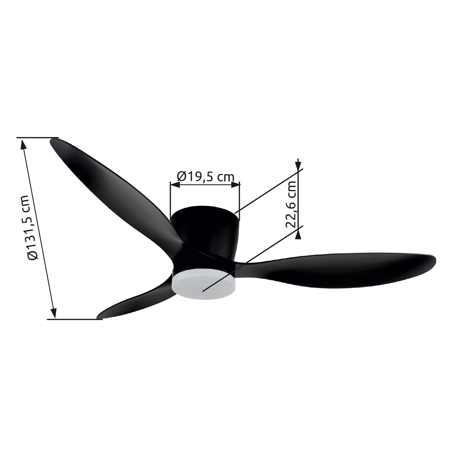 GLOBO ARMANDO 03666S ventilátor