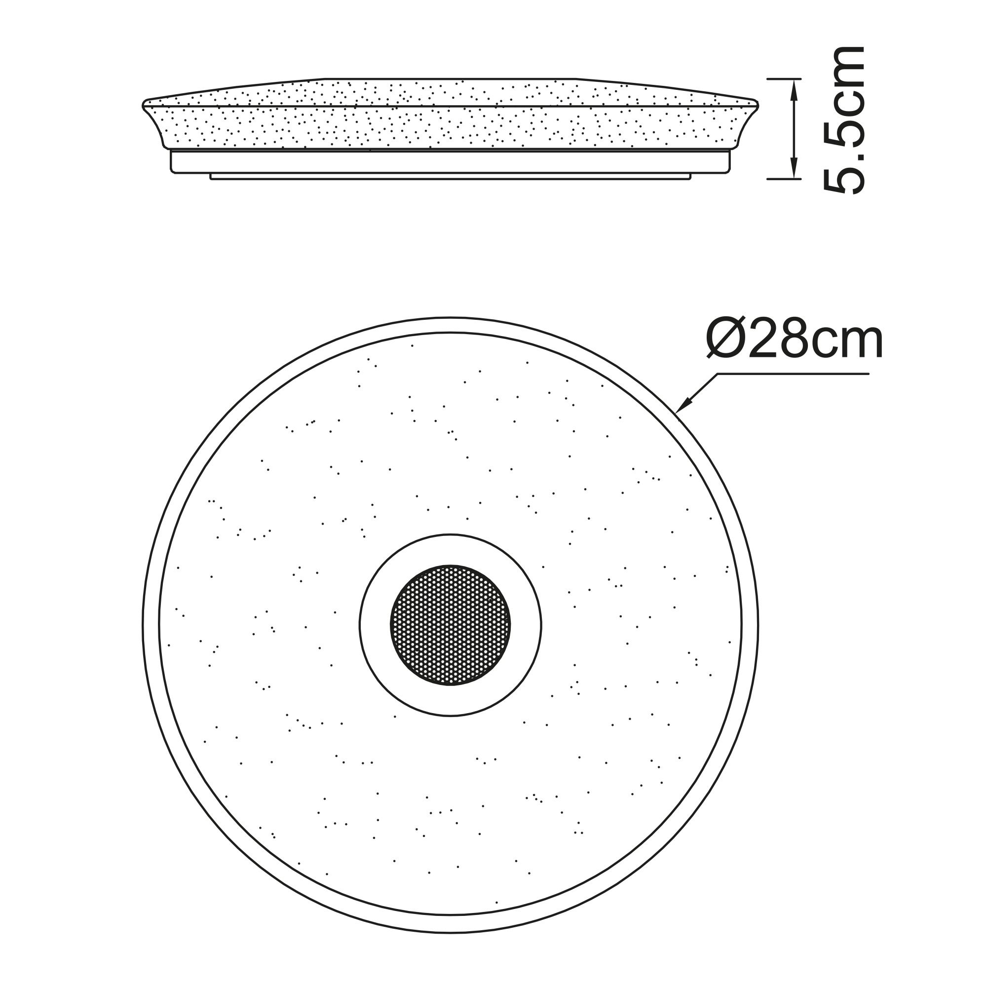 GLOBO RAFFY 41366B stropné svietidlo