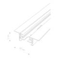 PROFILE RECESSED TRACK 2 M 9014 1F