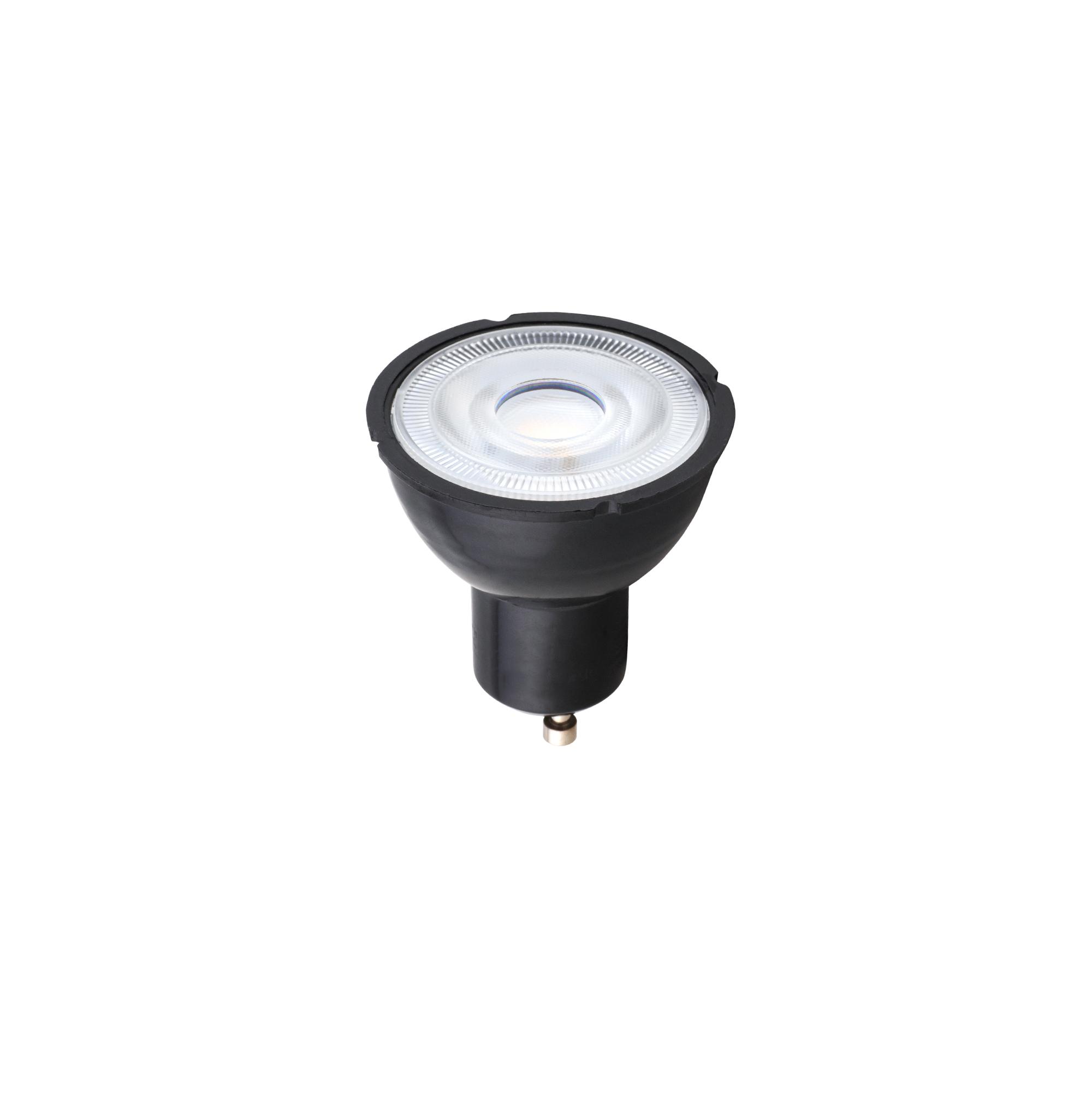 REFLECTOR LED 7W, 4000K, GU10 ,R50, ANGLE 36, BLACK, 8347, h=5.4cm-0