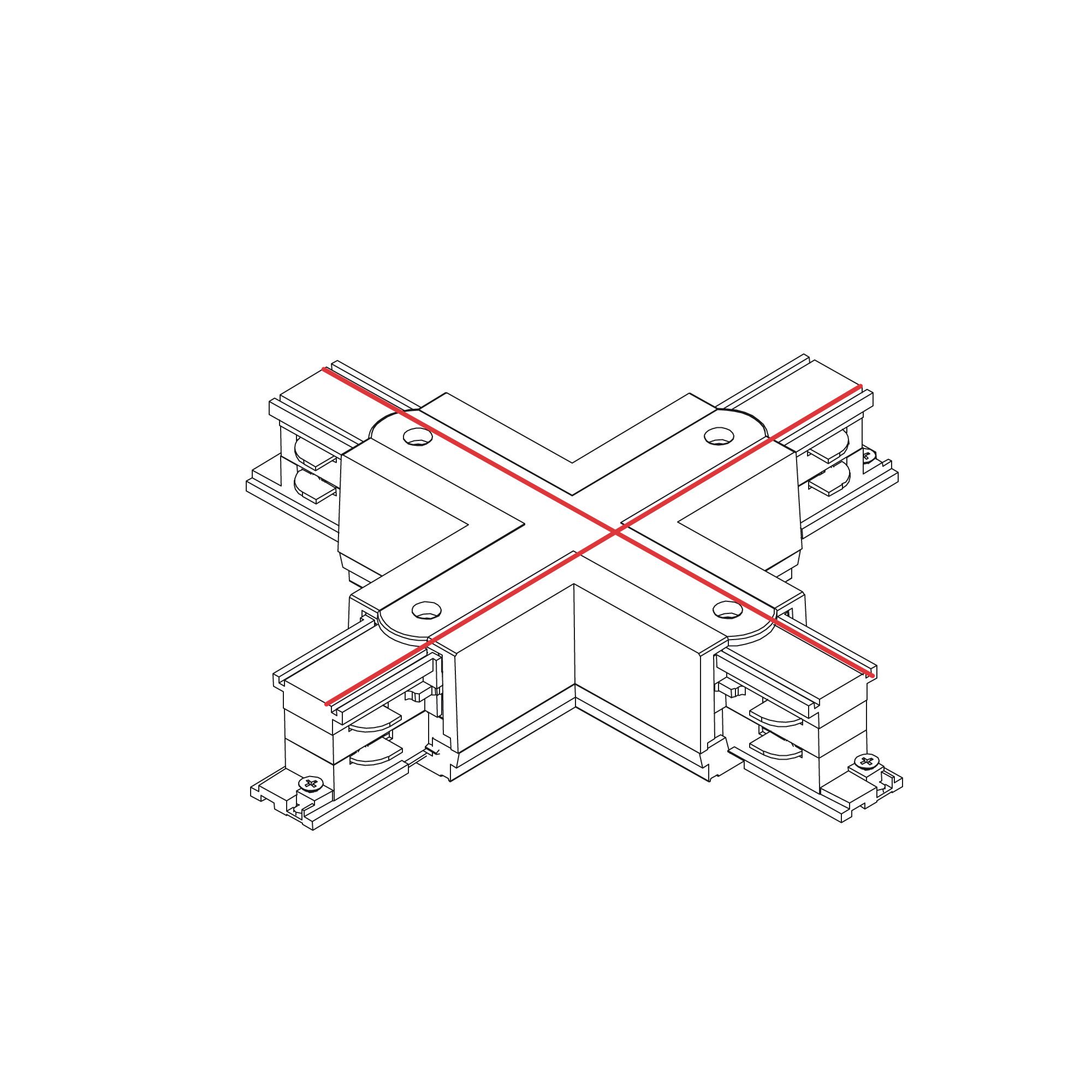CTLS POWER X CONNECTOR WHITE 8701 3F