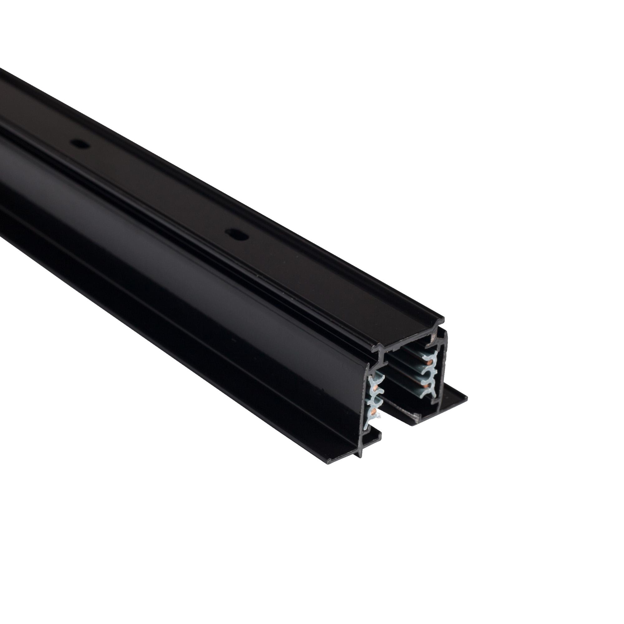 CTLS RECESSED TRACK 2M BLACK 8694 3F-0