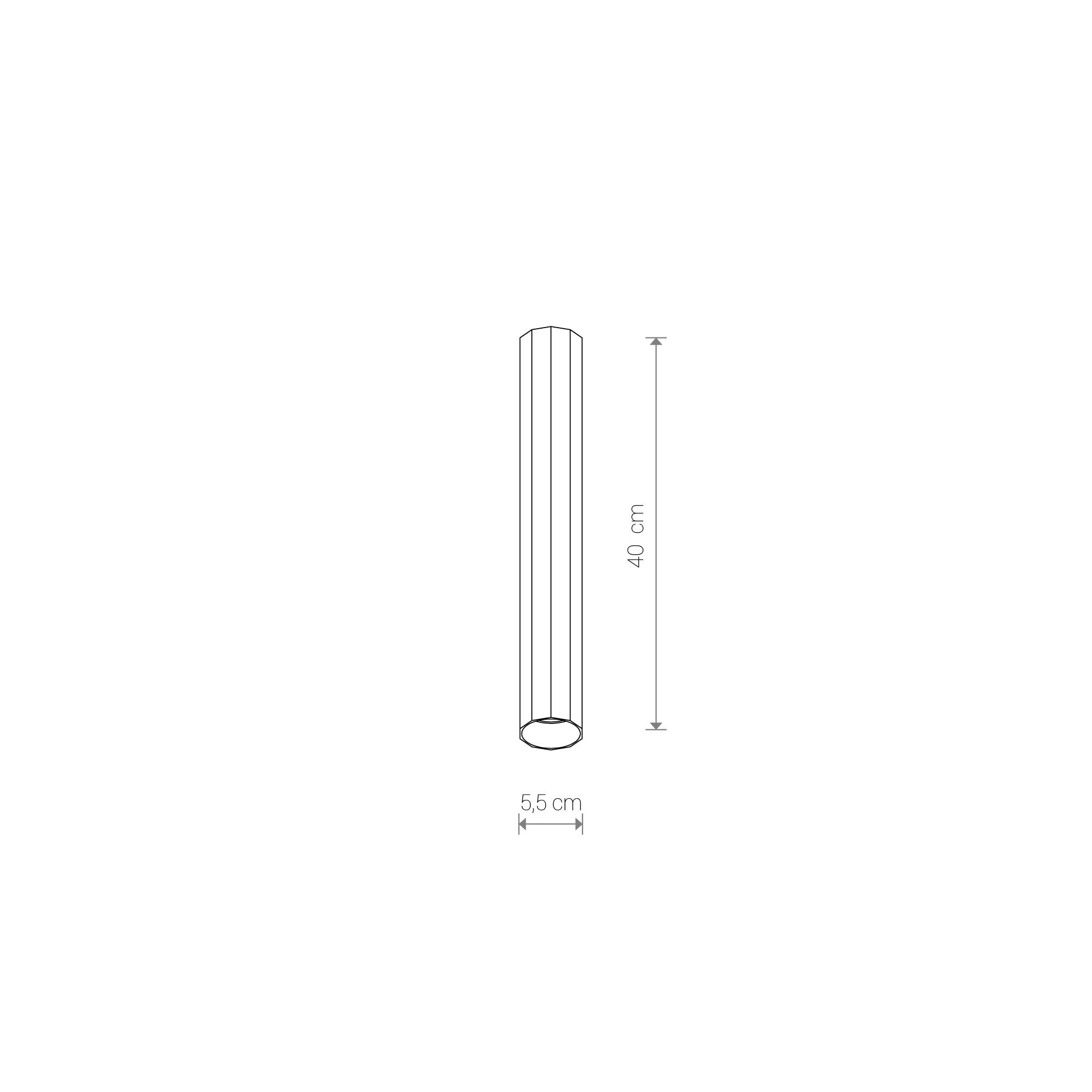 CAMELEON POLY L WH 8472, h=40 cm-1
