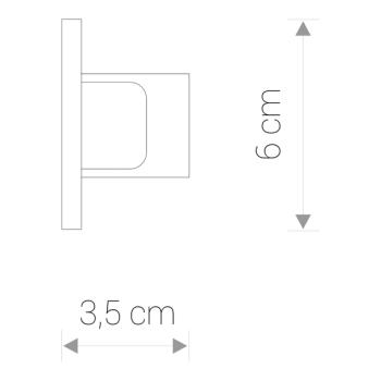 PROFILE RECESSED DEAD END CAP 8975 1F-1