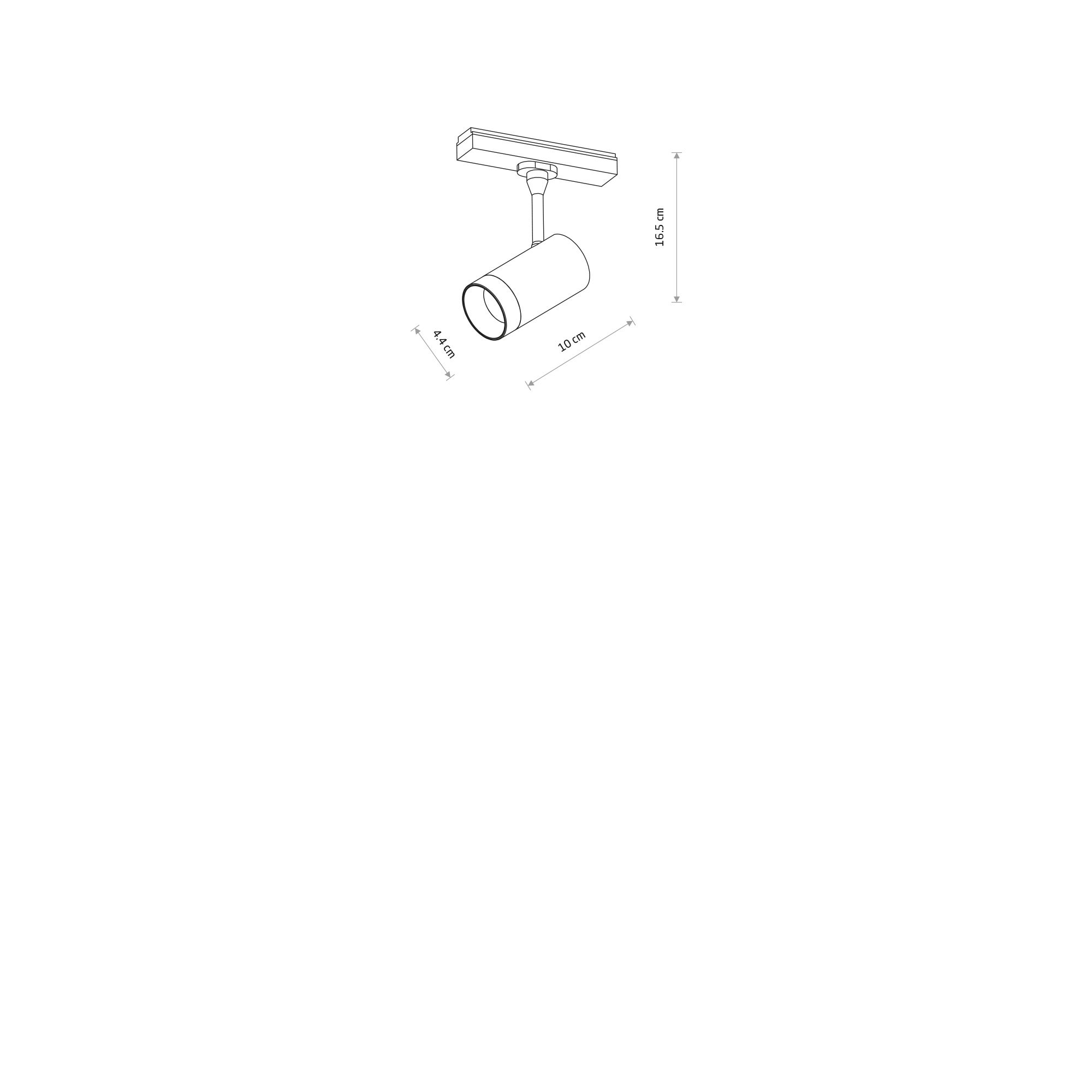 UT-LVM SPOT LED 9W 11341