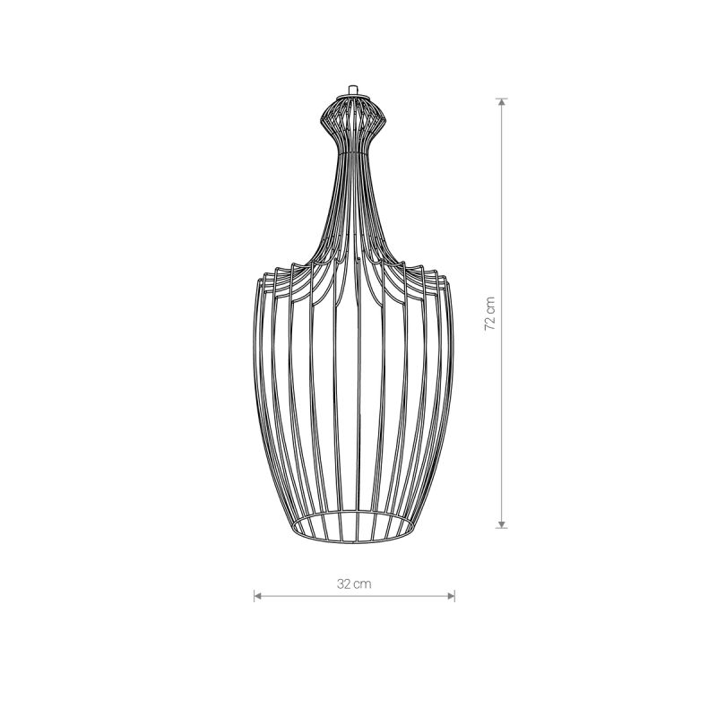 CAMELEON LUKSOR L G 8592, h=72 cm