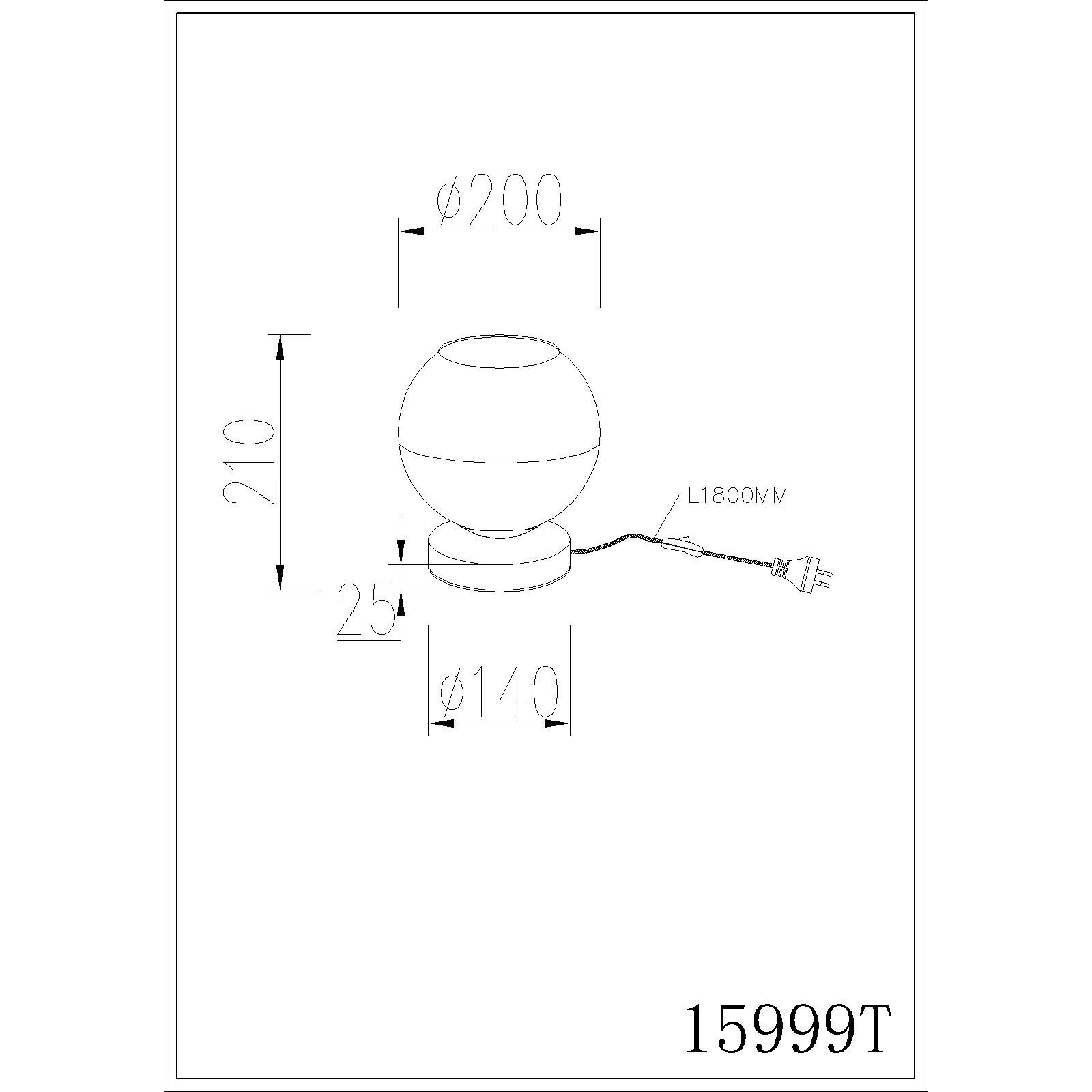 GLOBO RAGUSA 15999T stolová lampa
