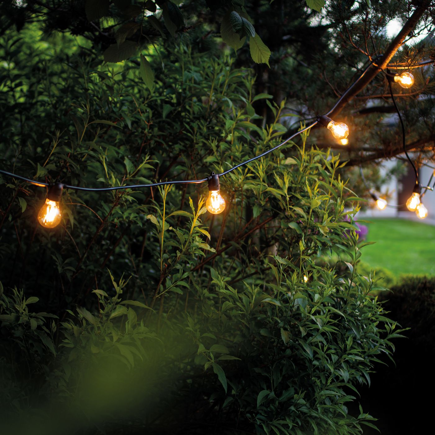 FESTOON LIGHTS 15XE27, 9M, IP65 7872