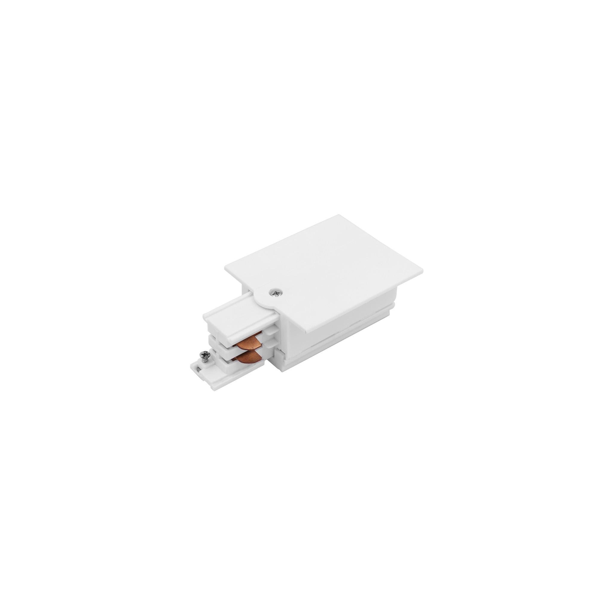 CTLS RECESSED POWER END CAP RIGHT ( PE-R ) WHITE 8691 3F-0