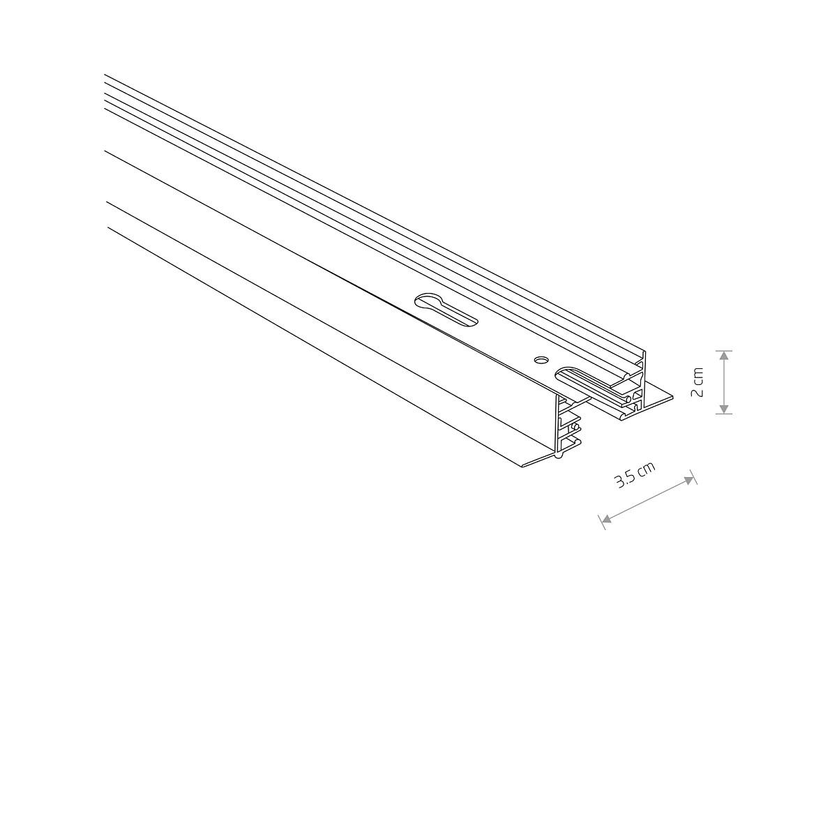 PROFILE TRACK 1m 9450 1F-1