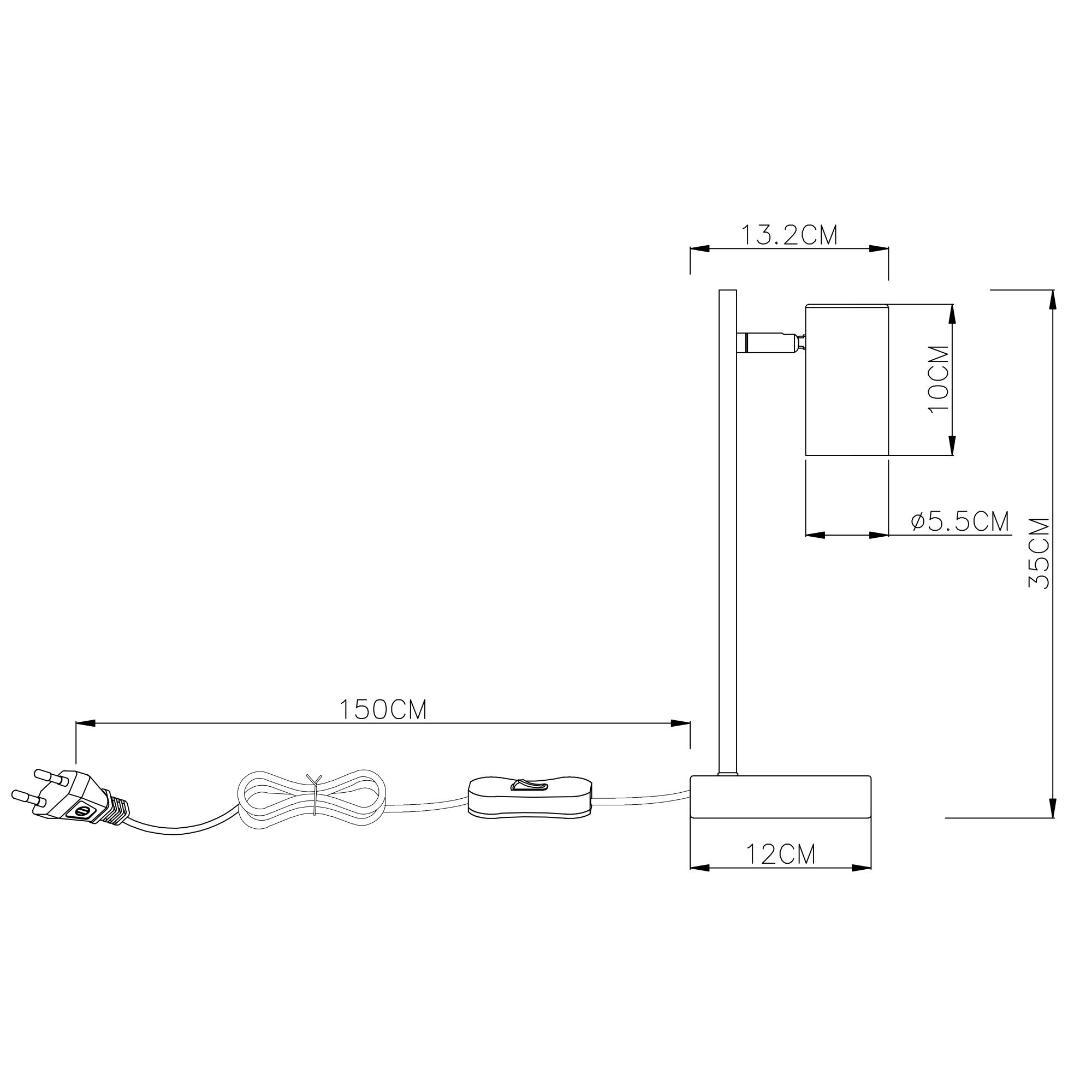 GLOBO ROBBY 57910TW stolová lampa