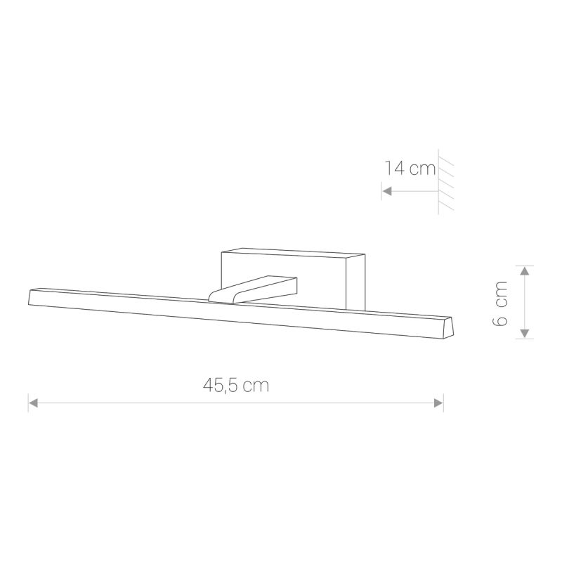 VAN GOGH LED WHITE S 10292, 3000K, 430 lm, 120°, 30 000h (pôvodné ID 9348)