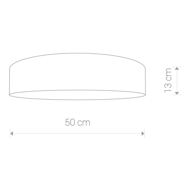 TURDA WHITE III 8952, ø=50 cm