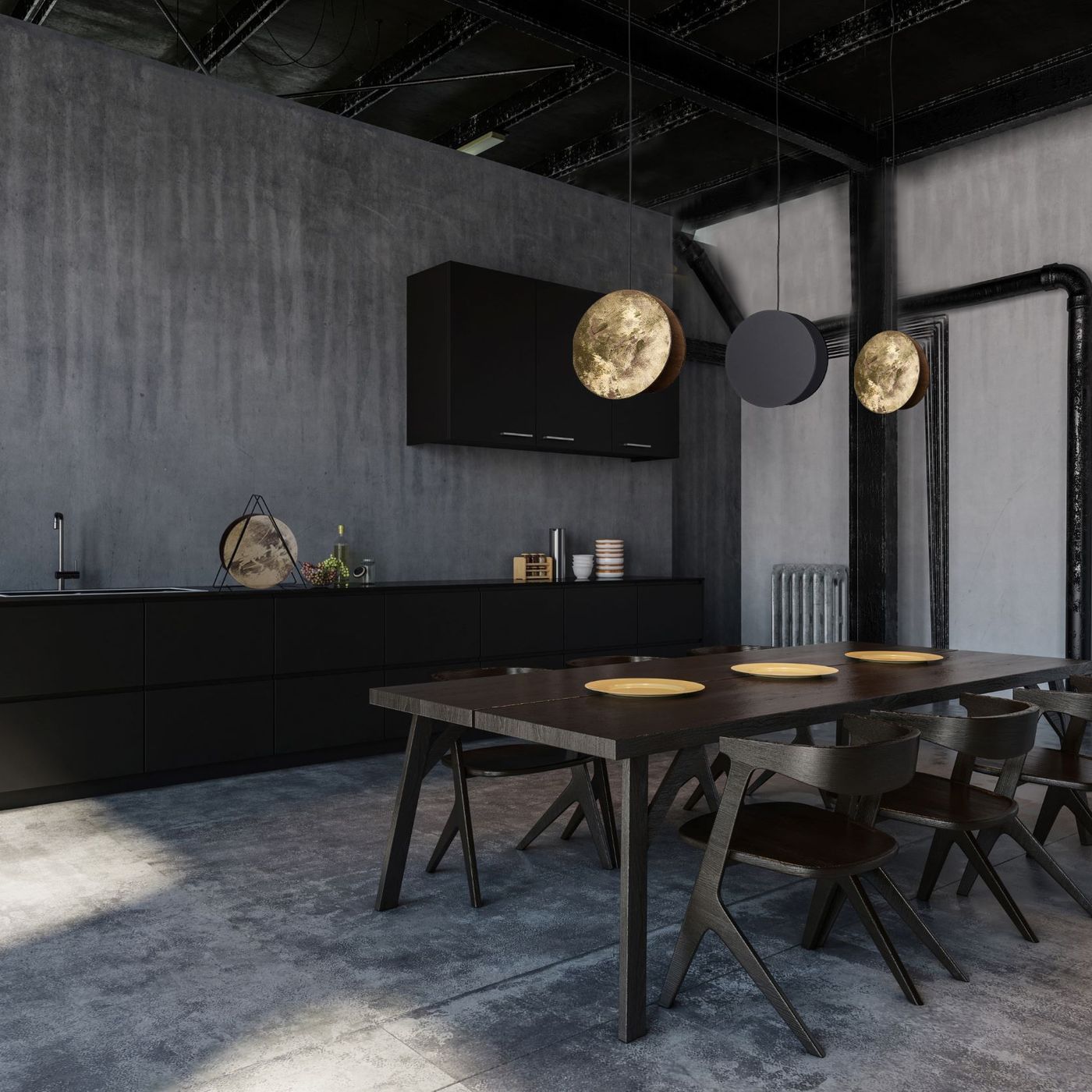 WHEEL GOLD I 9028, h=130 cm