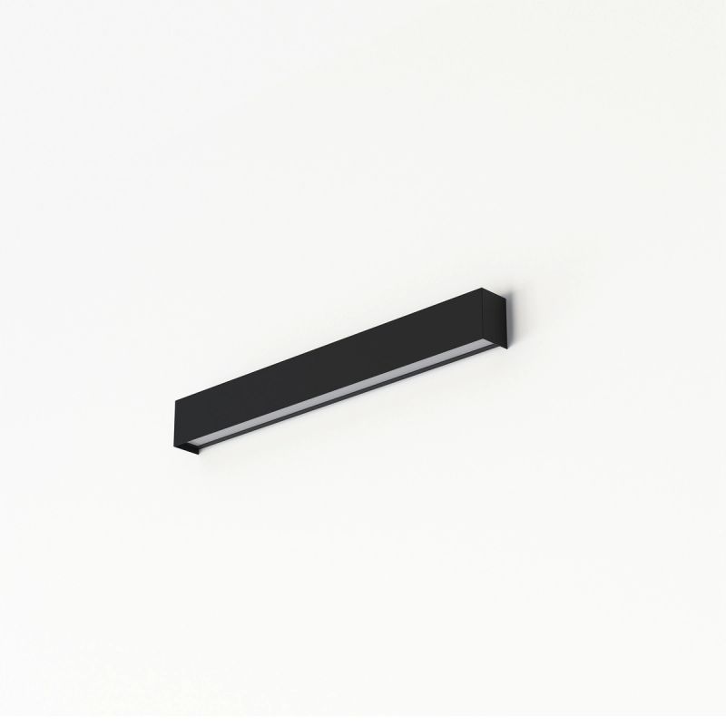 STRAIGHT WALL LED BLACK S 7596
