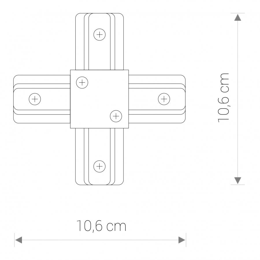 PROFILE X-CONNECTOR 9188 1F-1