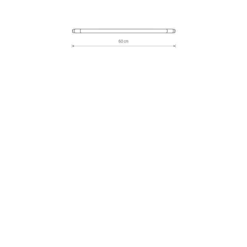 T8 LED TUBE 140lm/W 11W 7500