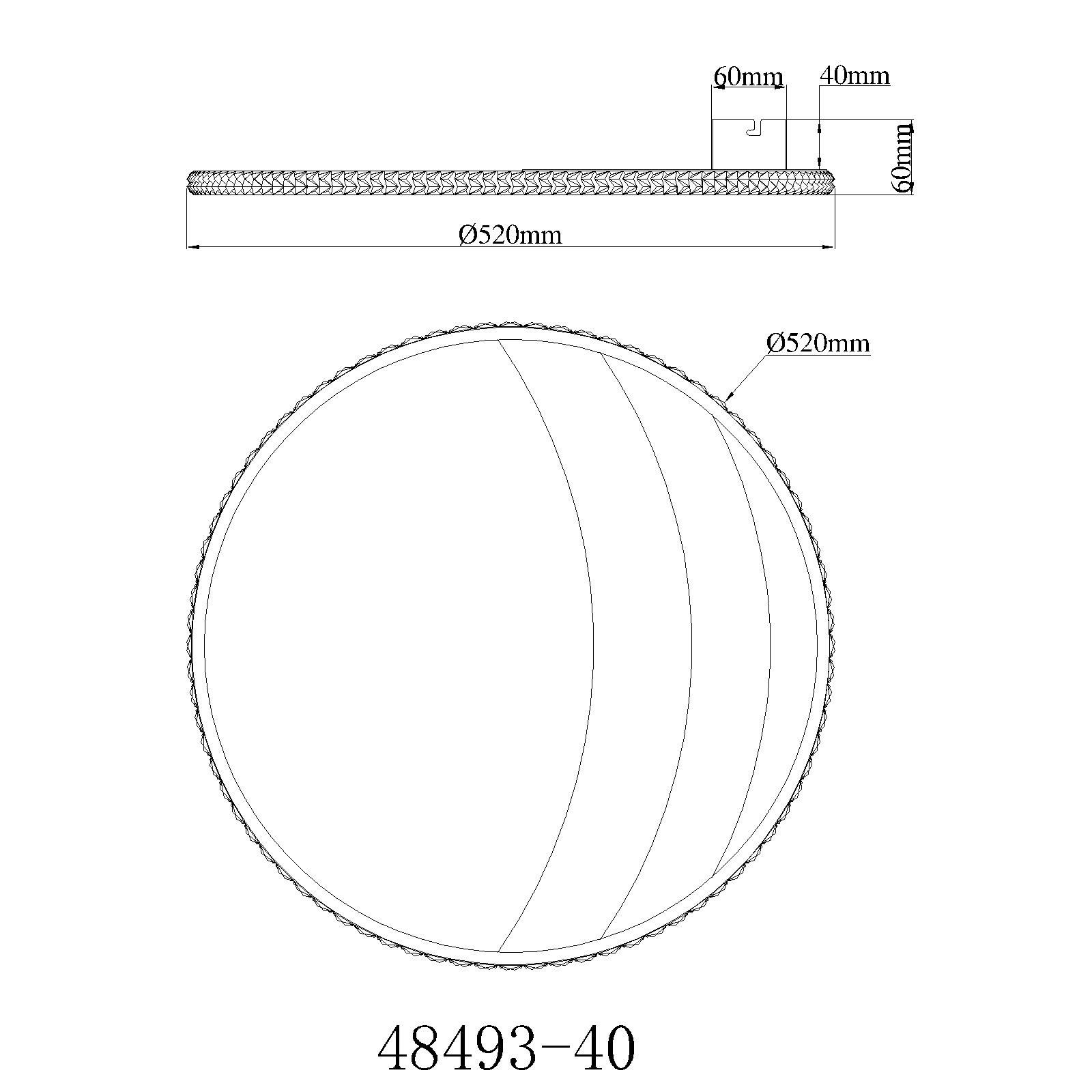 GLOBO CONSTANCE 48493-40 stropné svietidlo
