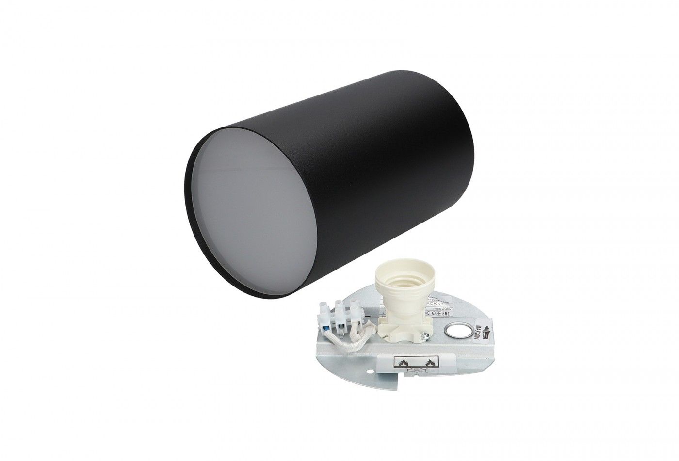 POINT PLEXI BLACK L 6530, ø=12,7 cm