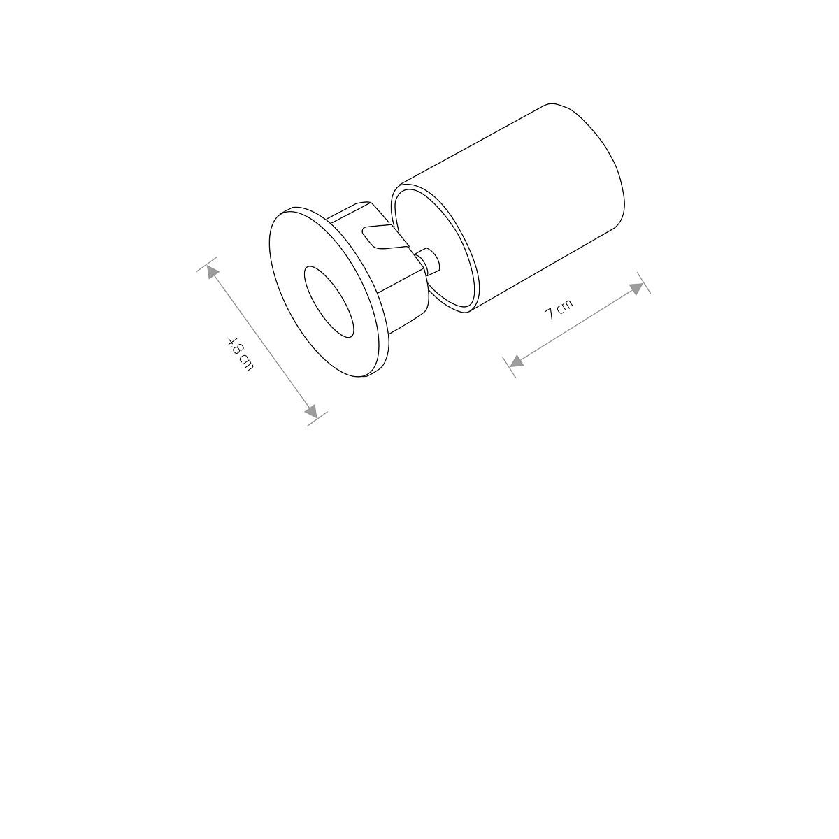 OIA LED 9102, 3000K, 45lm, 10 000h-0