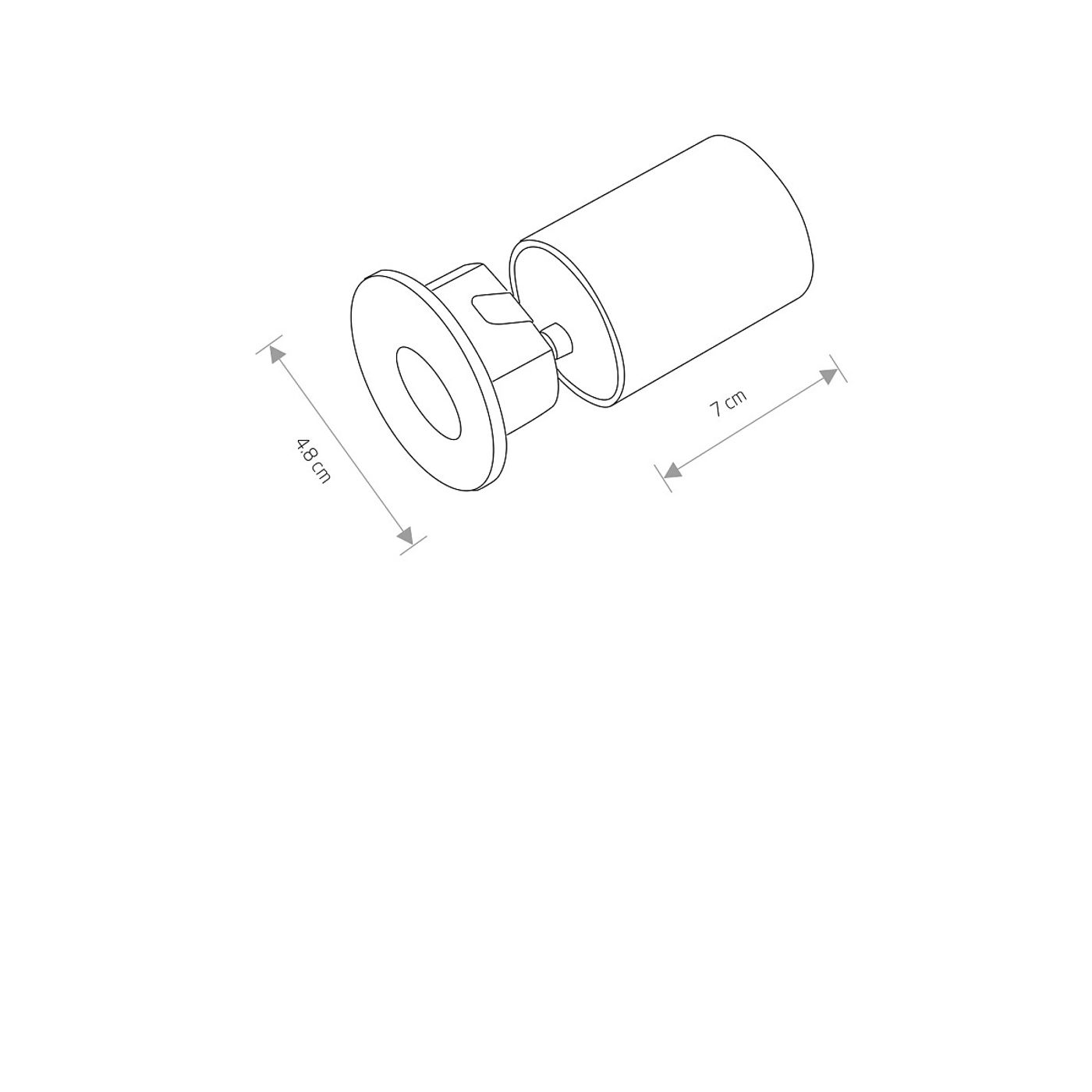 OIA LED 9102, 3000K, 45lm, 10 000h