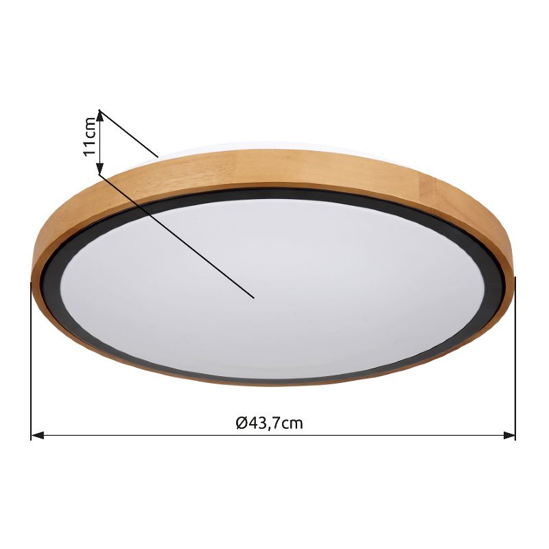 GLOBO BRUNO 41764-24 stropné svietidlo